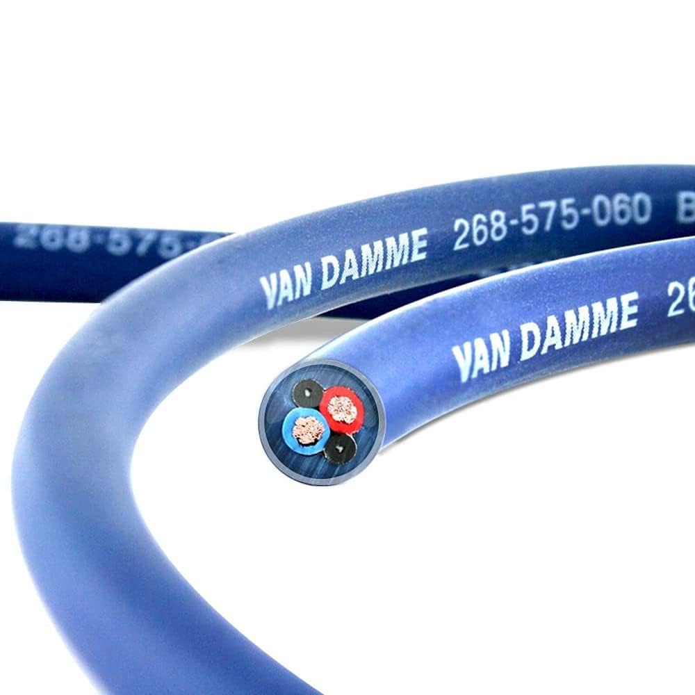 Van Damme Professional Blue Series Studio Grade 2 x 2.5 mm
